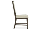 Westley Falls - Step Up Side Chair With Upholstered Seat & Back (Set of 2) - Dark Brown