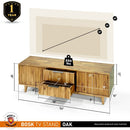 Bosk Wood Fluted TV Stand by Megsu