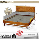 Elara Solid Wood Bed Frame