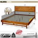 Elara Solid Wood Bed Frame