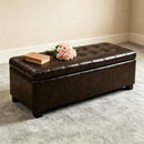 Elegant Tufted Storage Ottoman Bench by HouseOfZazla