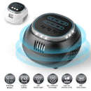 Ultrasonic Rodent Chaser Rat Repellent Pest Driver Mouse Control Squirrel Repeller with 4 Modes 4-65KHz Strobe Light 4 Timer 1292sq.ft. Coverage for R