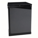 Black Single-door Storage Locker Outdoor Kitchen Islands by HouseOfZazla
