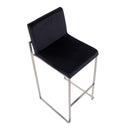 Fuji - Contemporary And Modern Elegance High Back Barstool