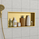 Stainless Steel Shower Niche With Seamless Design For Bathroom Storage