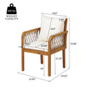 7-Piece Outdoor Acacia Wood Dining Set