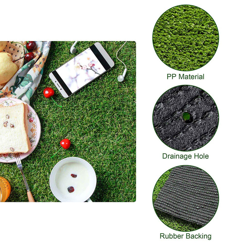 Yescom Artificial Grass Turf Synthetic Carpet Mat Patio 33'x6'