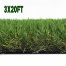 Yescom 65'x6' Artificial Grass for Patio Backyard (2x)65x3ft