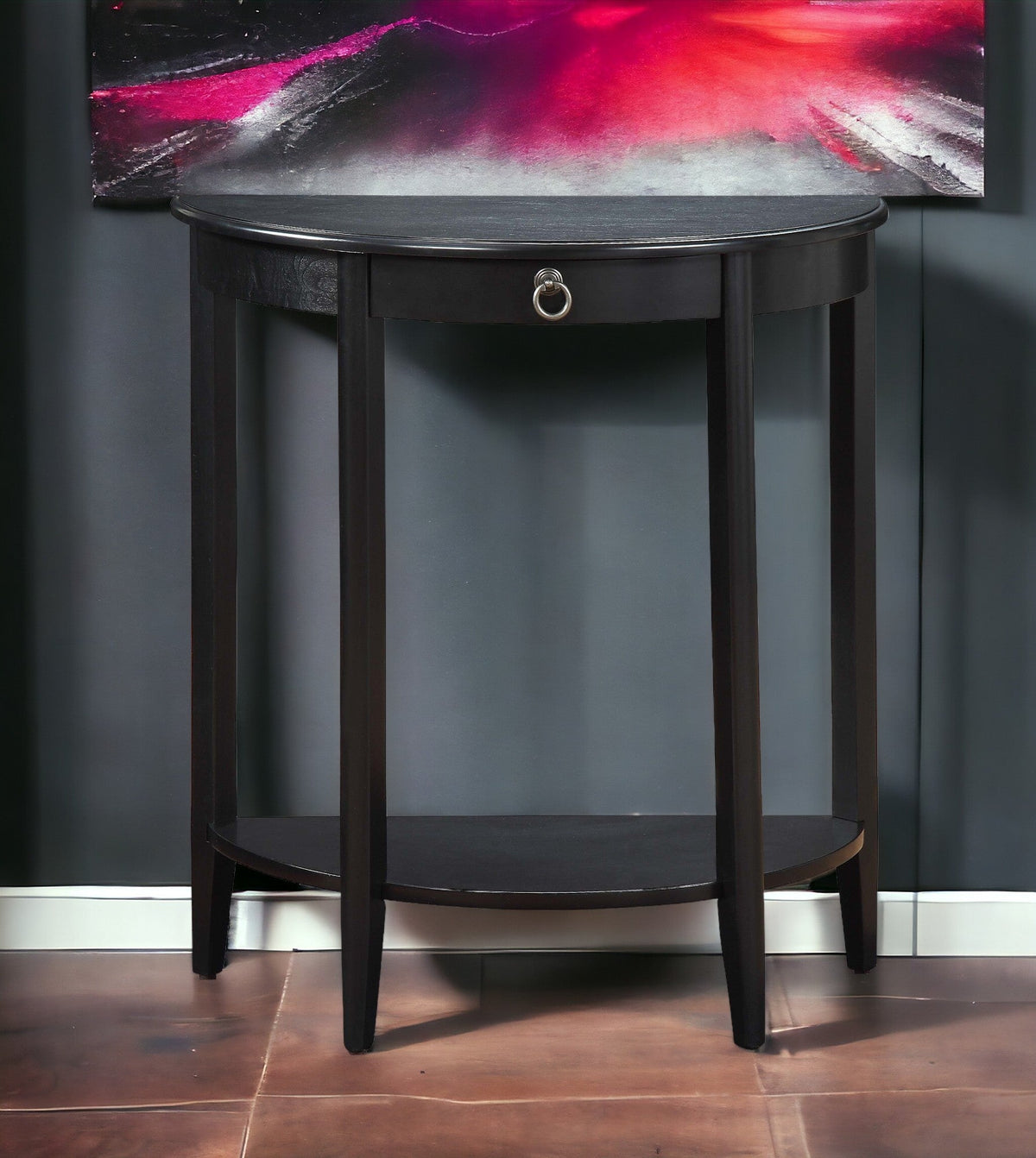 Justino II Half Moon Console Table, photo 4 of 7