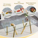 Dining Table With Transparent Surface by HouseOfZazla