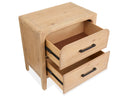 Somerset - Drawer Nightstand - Light Brown