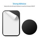 8Pcs UniversalÊMetal Plates with Strong Adhesive 4Pcs Round and 4Pcs Rectangle Metal Plates for Magnetic Car Mount Phone Holder