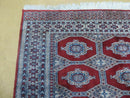 4' X 6' Vintage Handmade Pakistan Turkoman Bokhara Fine Woven Wool Rug Nice