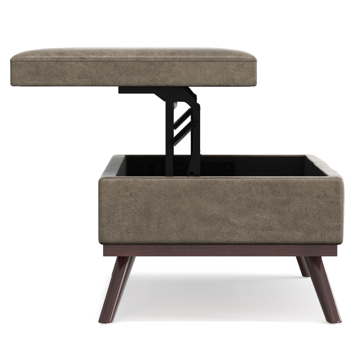 Owen - Multifunctional Square Coffee Table Storage Ottoman, photo 16 of 40