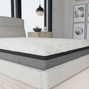 Hybrid Copper Gel Cooling Memory Foam Mattress with Edge Support by HouseOfZazla