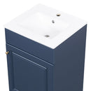 Bathroom Vanity With Sink, Cabinet With Adjustable Shelf by HouseOfZazla
