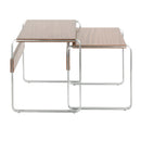 Tea Side Mid-Century Modern Nesting Tables - Walnut by HouseOfZazla