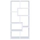 8 Shelf Geometric Bookcase
