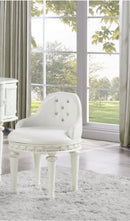 Dorothy - Vanity Chair With Swivel Chair Only - Ivory by HouseOfZazla
