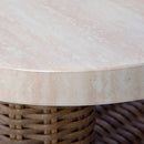 Dolan Creek - Square End Table - Beige / Brown by Unique Piece Furniture