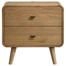 Winston - 2 Drawer Nightstand - Ash Brown