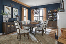 Roxbury Manor Four Door Dining Buffet Homestead Brown
