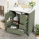 Traditional Bathroom Vanity Set With Soft Close Doors by Unique Piece Furniture