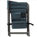 Padded Folding Outdoor Chair With Storage Pockets, Lightweight Oversized Directors Chair For Indoor, Outdoor Camping, Picnics And Fishing by HouseOfZazla