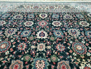 8' X 10' Handmade Indian Oriental Wool Rug Carpet Organic Dye Forest Green Nice