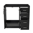 Retro Style Bathroom Vanity, 3 Drawers & Soft Closing Doors by HouseOfZazla