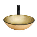 Vessel Sink With Faucet And Pop-Up Drain by HouseOfZazla