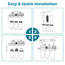 Yescom Under Sink Water Filter Replacement Cartridge 21 Pack