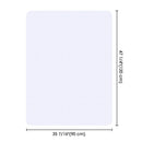 Yescom 48x36 Plastic Studded Chair Mat for Low Pile Carpet