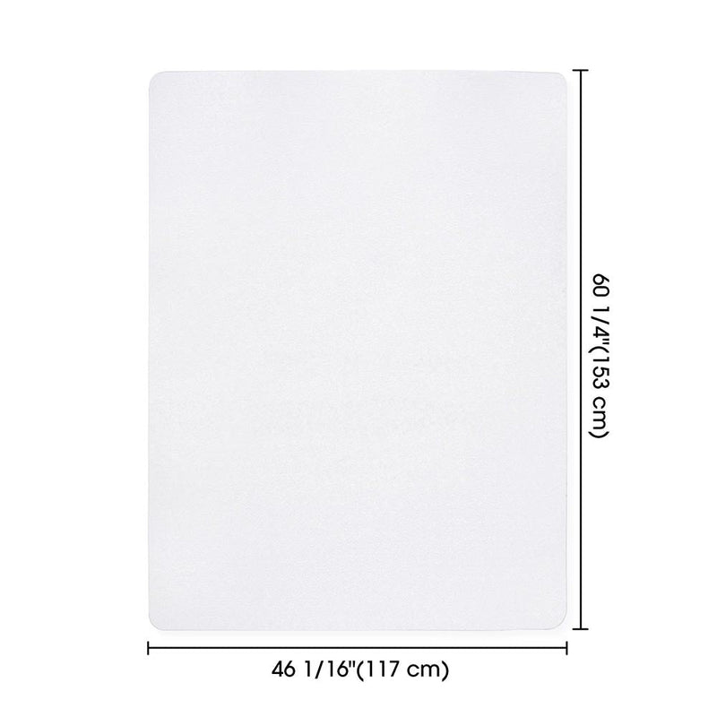 Yescom 60x46 Office Chair Mat for Hardwood Floor - 1/8" Thick