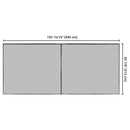 Yescom Magnetic Garage Screen Door for 2 Car Garage 16x7ft
