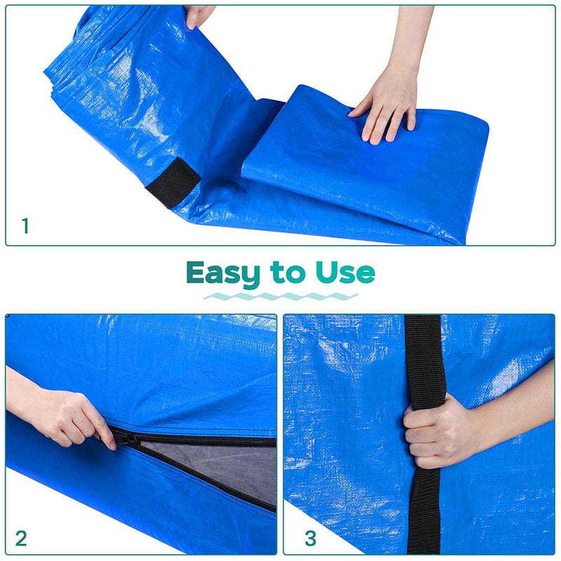 Yescom Mattress Bag for Moving Transport Bag with Handles