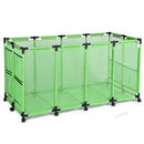 Yescom 65" Pool Toy Storage Large Rolling Cart Mesh Bin