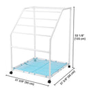Yescom Pool Towel Rack Hot Tub PVC Drying Rack
