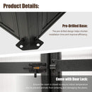[06X08FT] Heavy-Duty Outdoor Polycarbonate Greenhouse With Fully Automatic Temperature Control Vent (SAK51892)