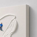 Snowy Strokes by Interior Moderna