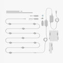 Matter Smart Multicolor Permanent Outdoor Lights Smarter Kit with Cable Covers 98ft (30m)