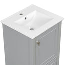 Retro Bathroom Vanity With Sink by HouseOfZazla