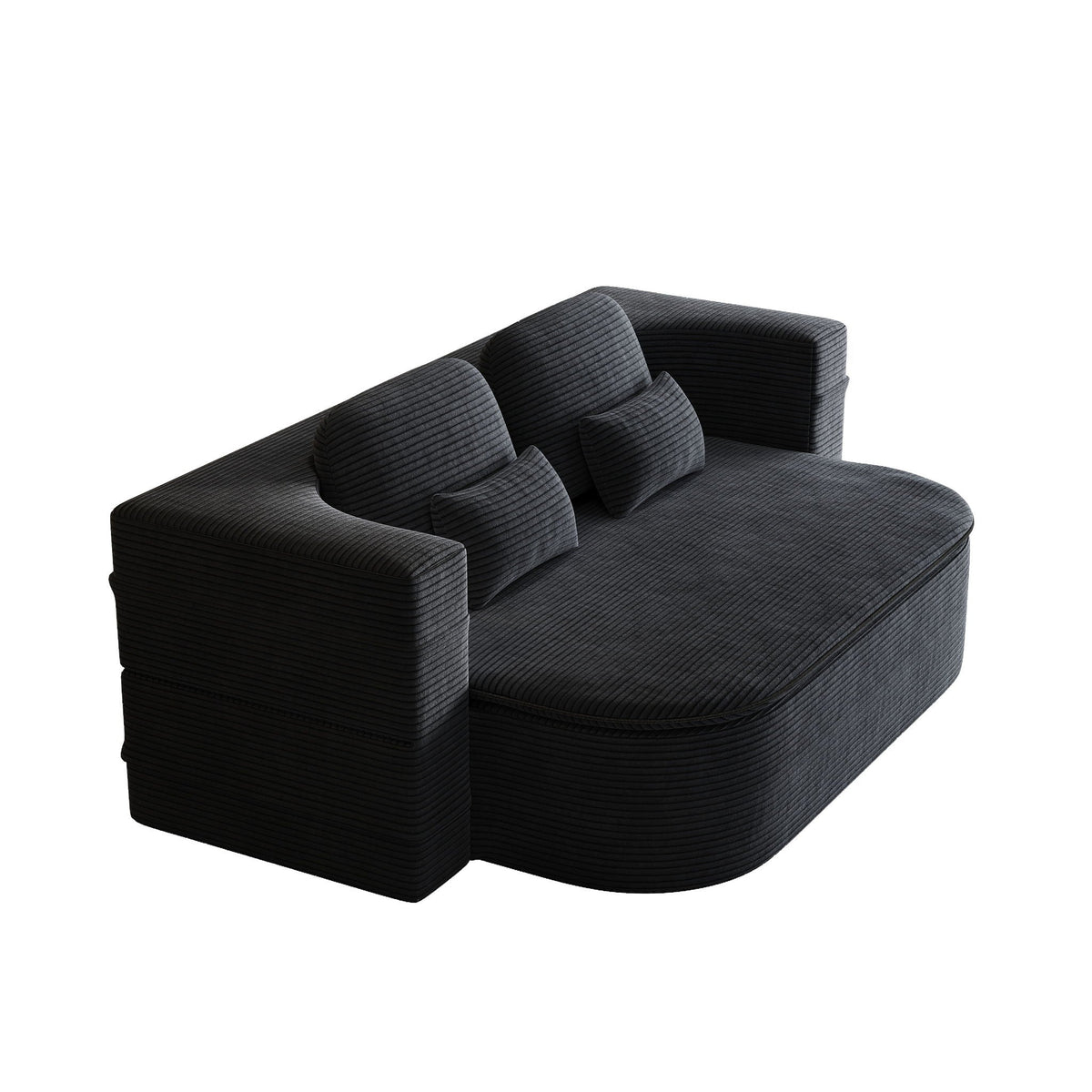 2 In 1 Foldable Sofa Bed With Multi Functional Blanket, photo 2 of 40