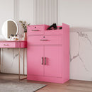 Locking Beauty Salon Storage Cabinet Hair Dryer Holder Stylist Equipment Drawer