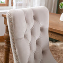 Nikki - High-End Tufted Dining Chair (Set of 2) by HouseOfZazla