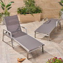 Oxton Chaise Lounge Stylish Outdoor Seating by HouseOfZazla