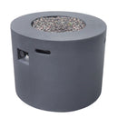 Round Iron Fire Pit With 40, 000 Btu