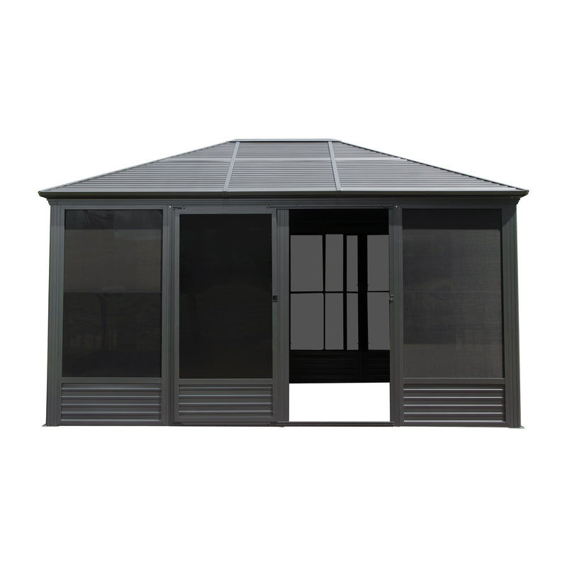 11.2x14.6FT Aluminum Hardtop Gazebo, photo 2 of 8