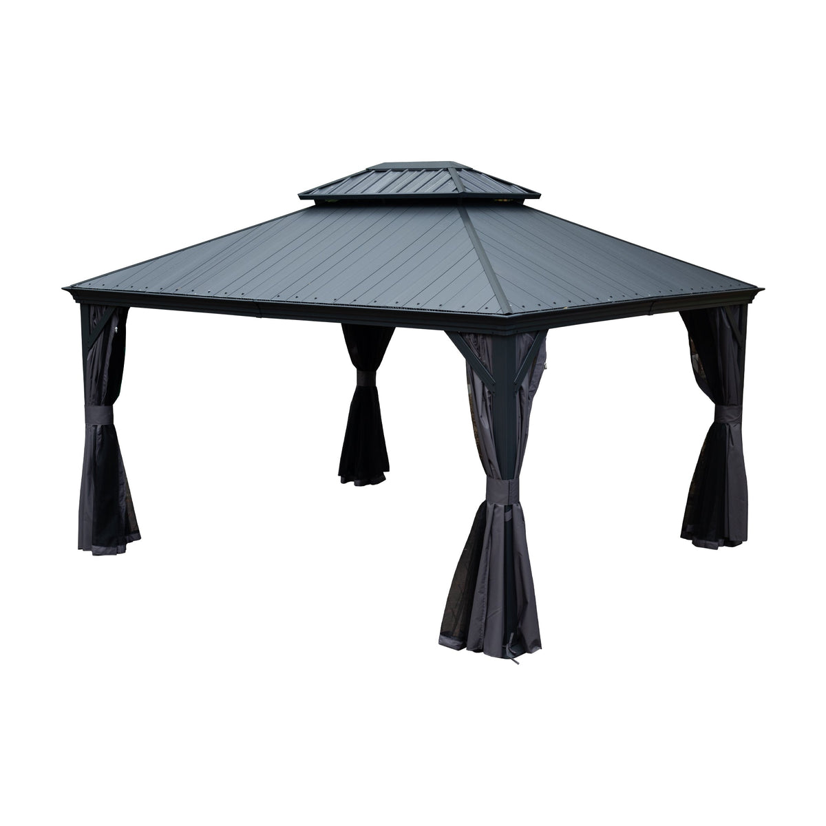 10'x12' Hardtop Gazebo with Resin Roof, photo 3 of 10