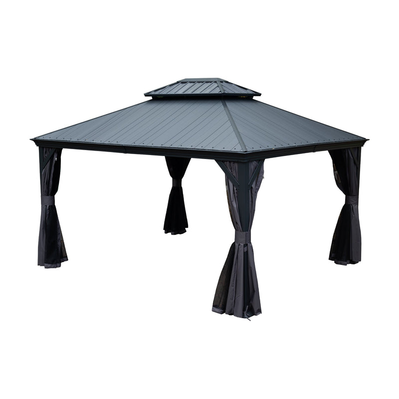 10'x12' Hardtop Gazebo with Resin Roof, photo 3 of 10